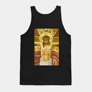 The crucifixion and death of Jesus Tank Top